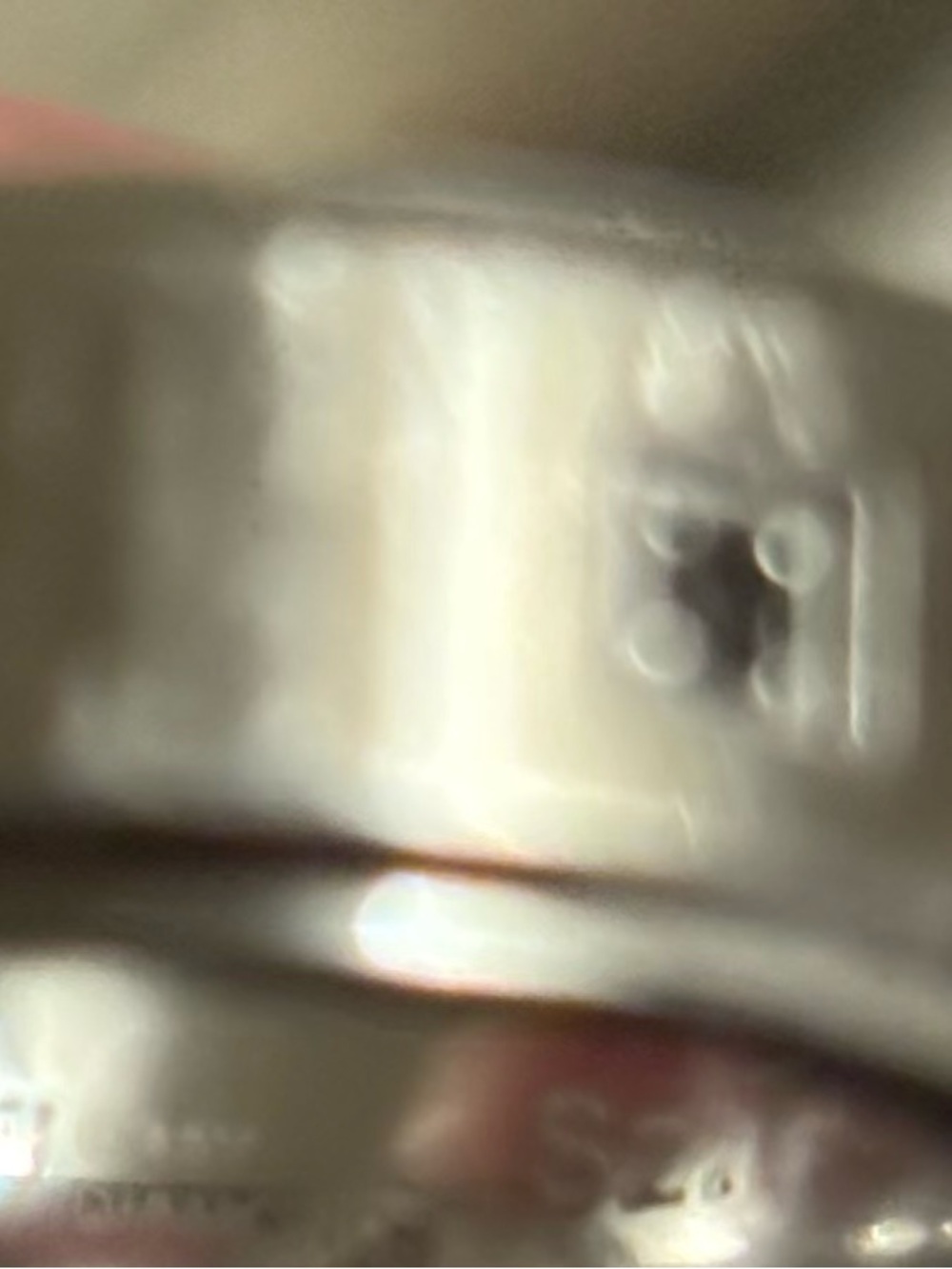 Micheal Hill Tungsten Cobalt With Grey Diamond Ring - Picture 10 of 10